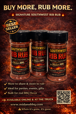 Load image into Gallery viewer, Midan’s Southwest Rib Rub — 6oz (3-Pack) ⭐ Best Value — FREE Shipping
